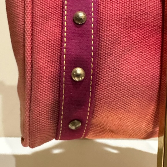 Louis Vuitton Red Canvas Antiqua Tote Small - Picture 4 of 12